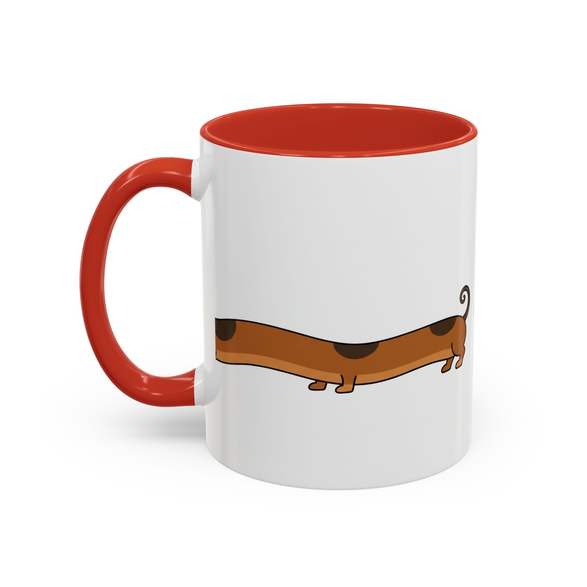Dachshund Coffee Mug –  Funny Wiener Dog Accent Mug (11/15oz)
