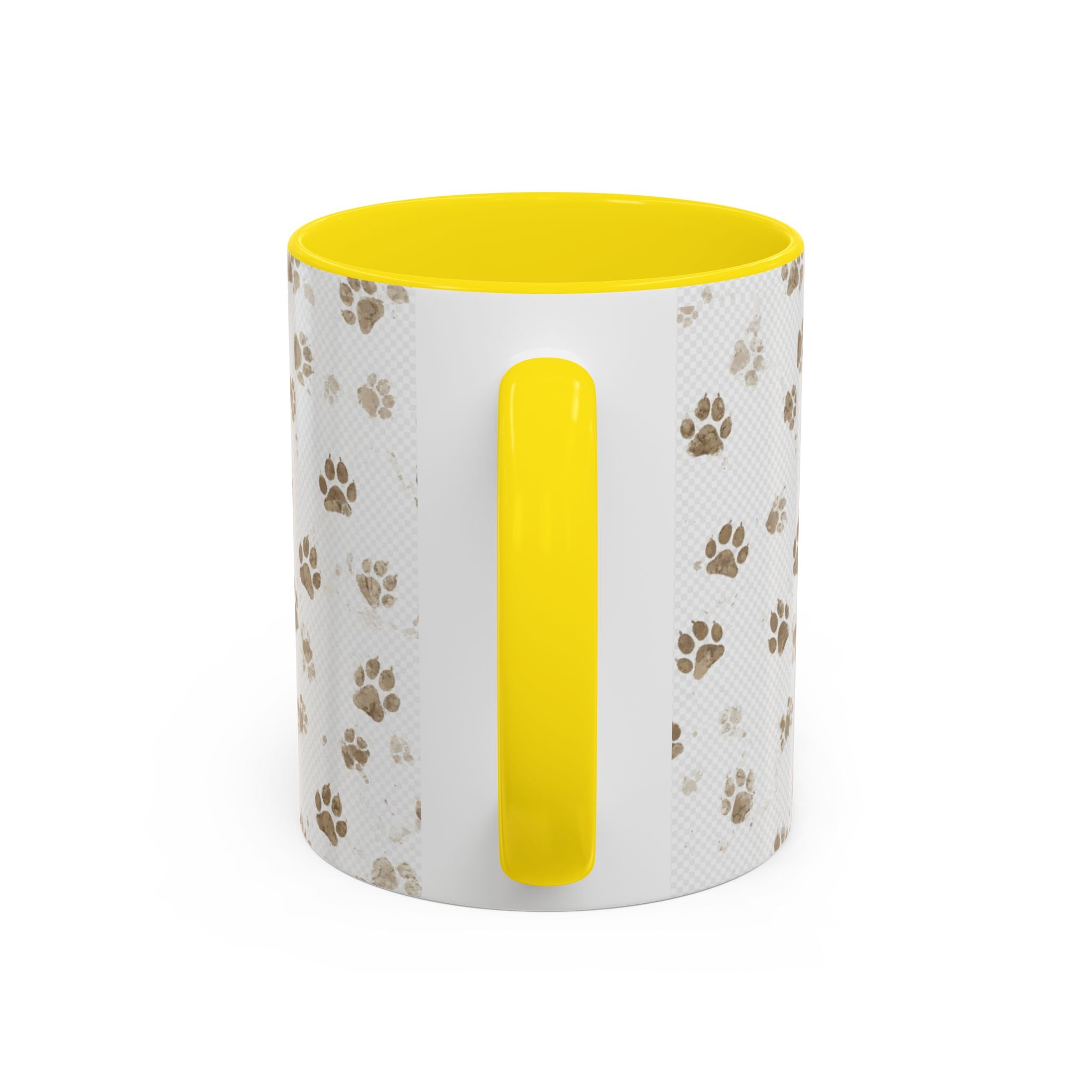 Coffee Mug - "Keep Your Dirty Paws Off My Coffee" Paw Print Accent Mug