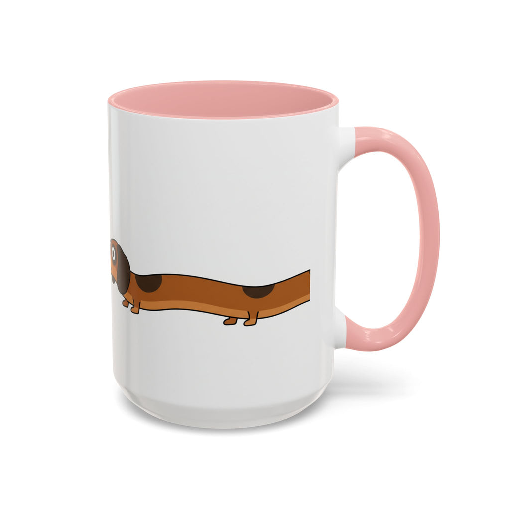 Dachshund Coffee Mug –  Funny Wiener Dog Accent Mug (11/15oz)