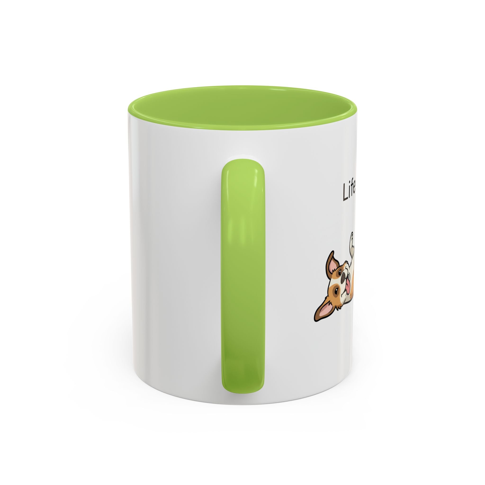 Life Is Ruff Dog Coffee Mug – Funny Pet Lover Accent Mug (11/15 oz)
