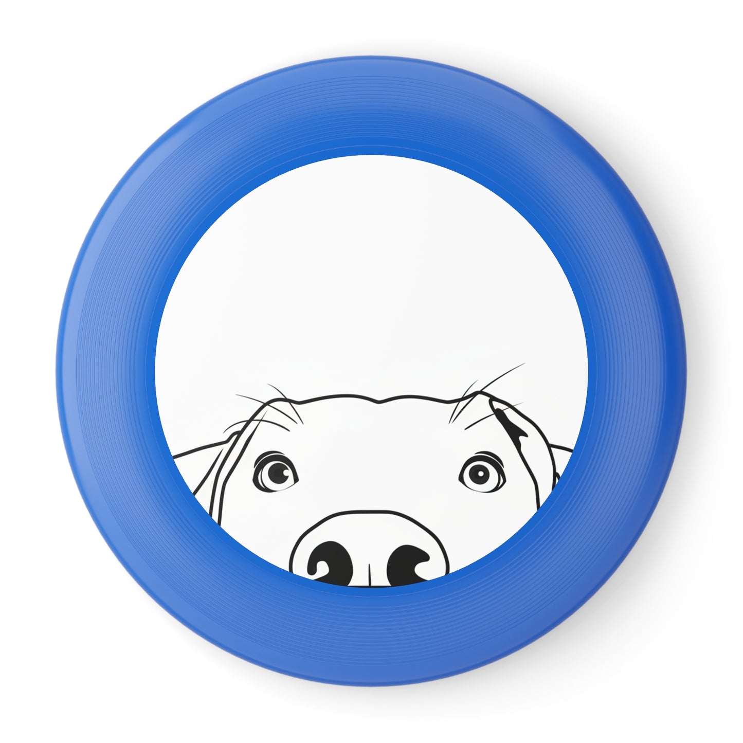 Dog Peek Frisbee — Cute Peeking Dog Disc for Outdoor Play