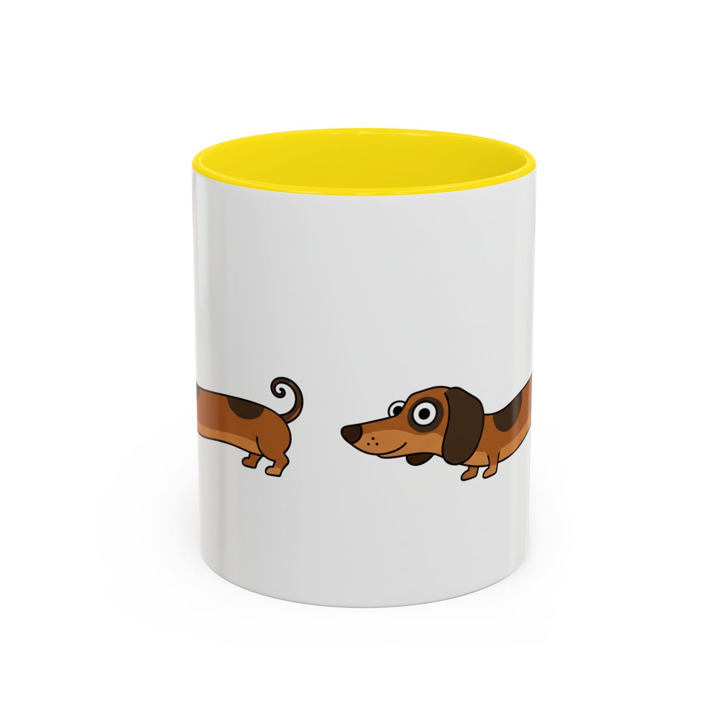 Dachshund Coffee Mug –  Funny Wiener Dog Accent Mug (11/15oz)