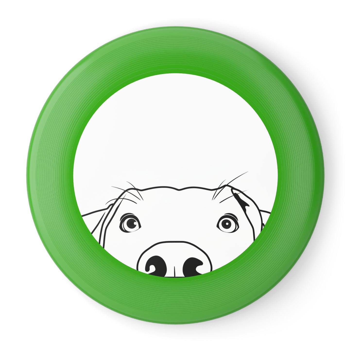 Dog Peek Frisbee — Cute Peeking Dog Disc for Outdoor Play