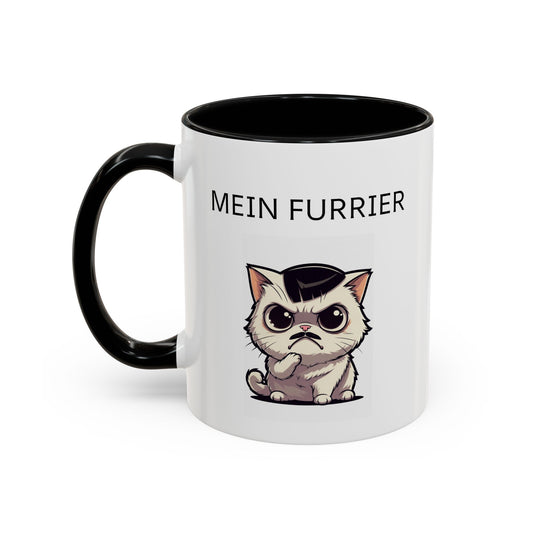 Mein Furrier Coffee Mug — Funny Grumpy Cat Accent Mug (11oz & 15oz)