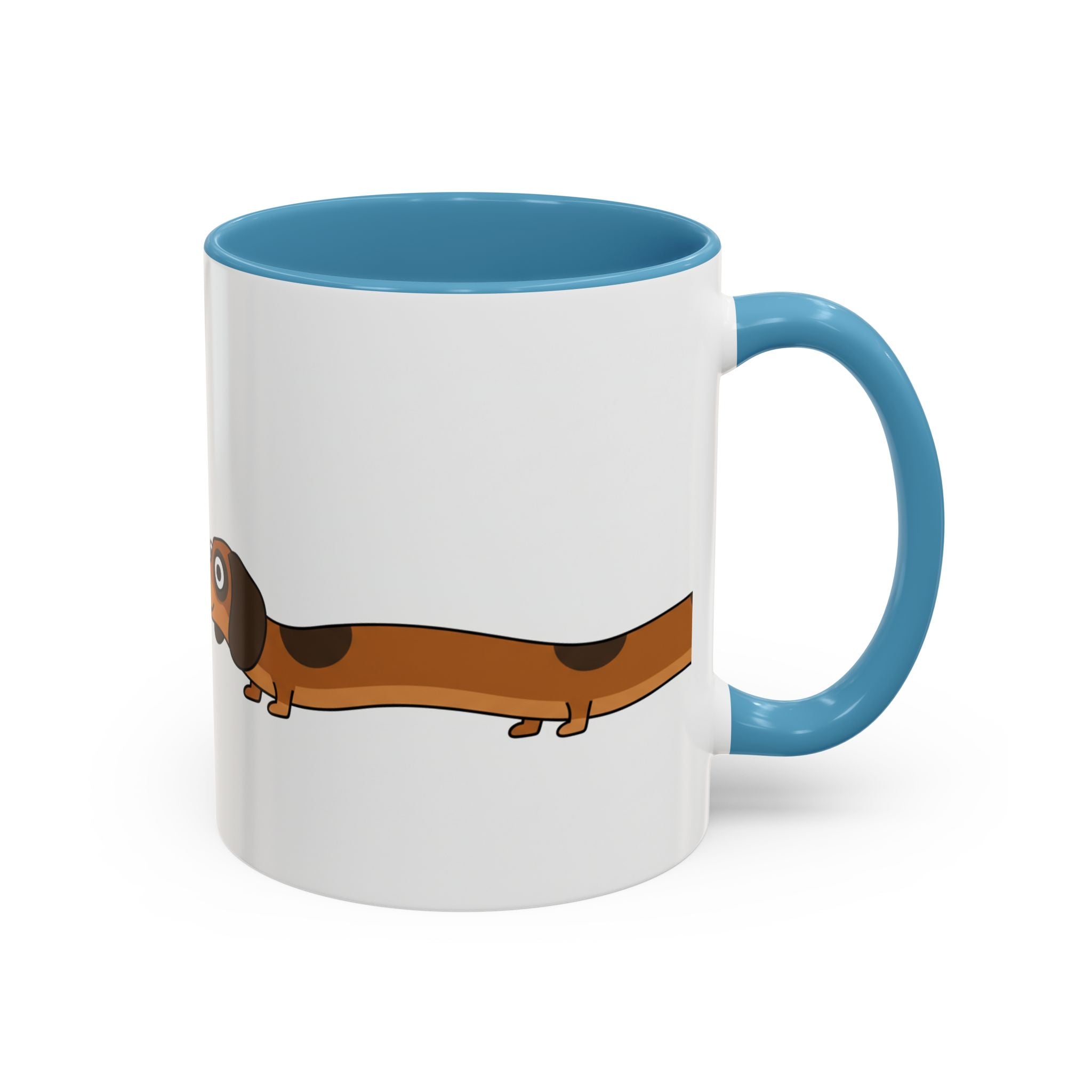 Dachshund Coffee Mug –  Funny Wiener Dog Accent Mug (11/15oz)