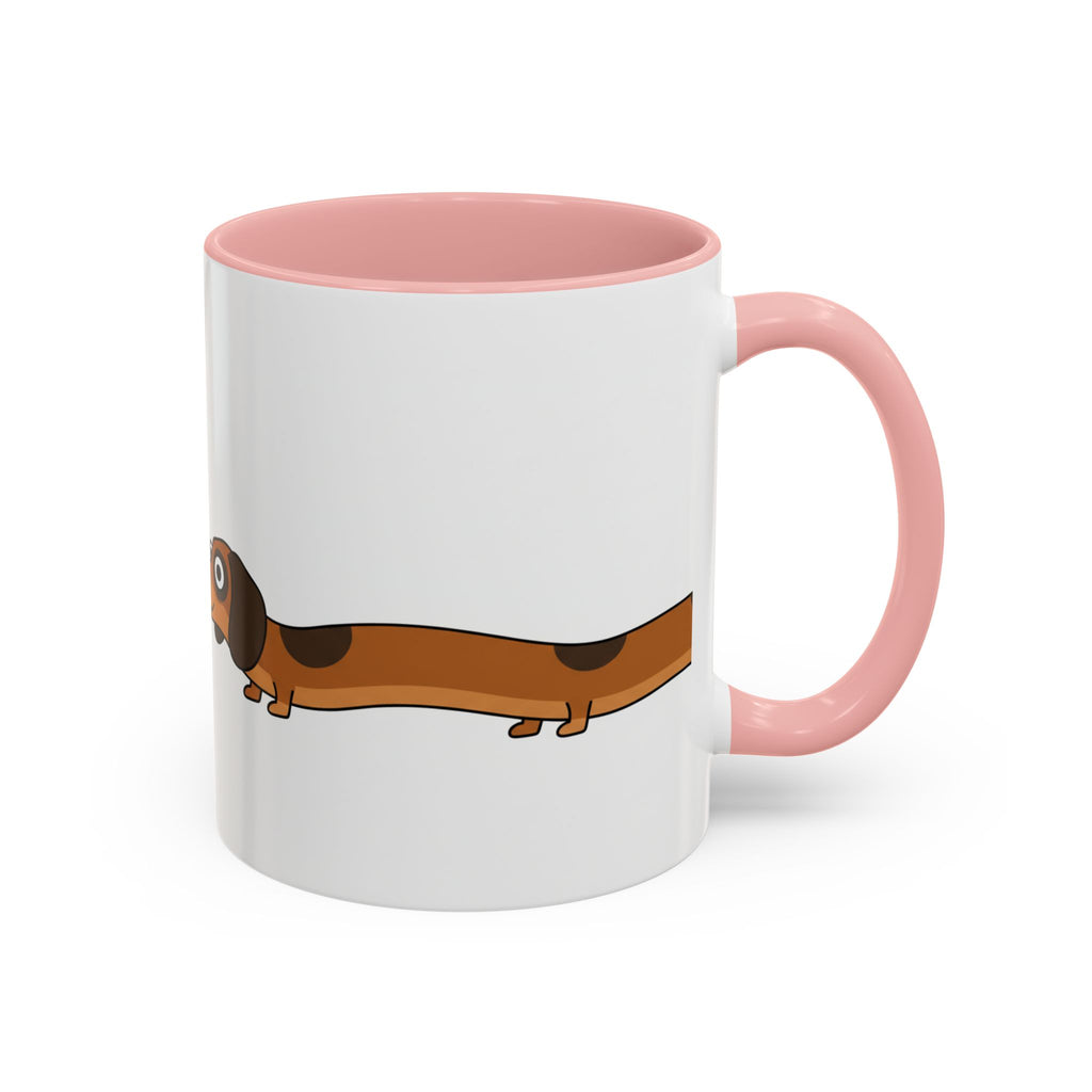 Dachshund Coffee Mug –  Funny Wiener Dog Accent Mug (11/15oz)