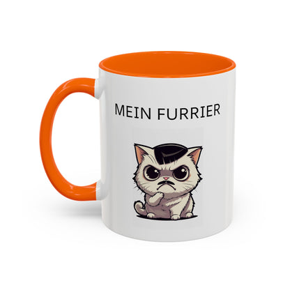 Mein Furrier Coffee Mug — Funny Grumpy Cat Accent Mug (11oz & 15oz)