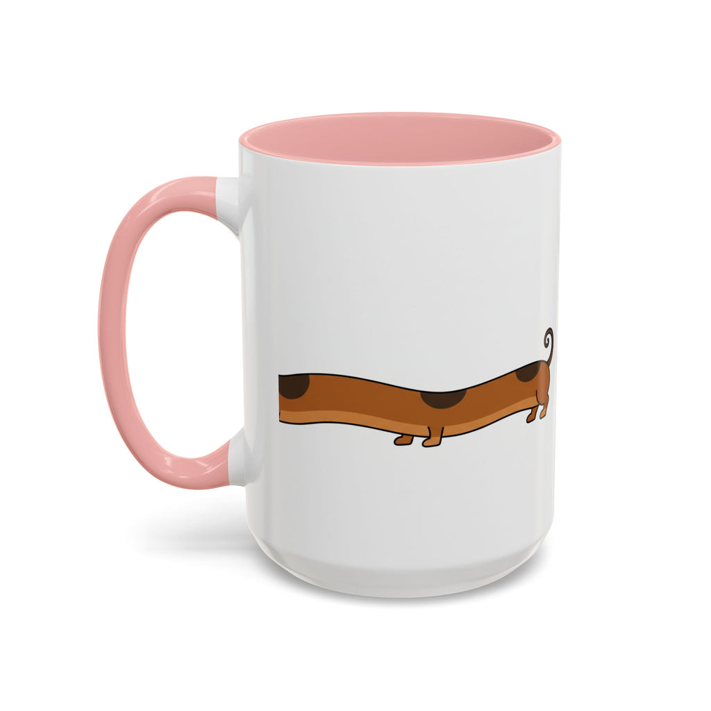 Dachshund Coffee Mug –  Funny Wiener Dog Accent Mug (11/15oz)