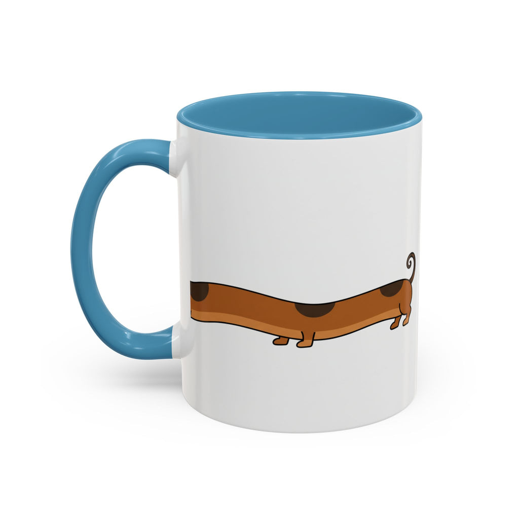 Dachshund Coffee Mug –  Funny Wiener Dog Accent Mug (11/15oz)