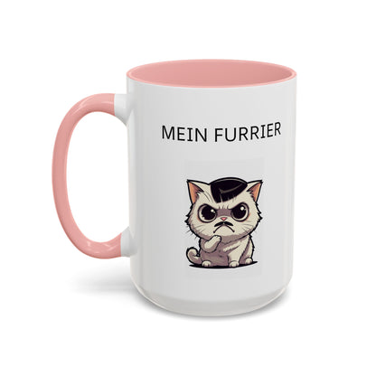 Mein Furrier Coffee Mug — Funny Grumpy Cat Accent Mug (11oz & 15oz)