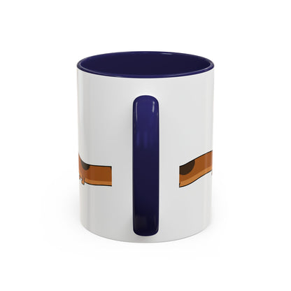 Dachshund Coffee Mug –  Funny Wiener Dog Accent Mug (11/15oz)