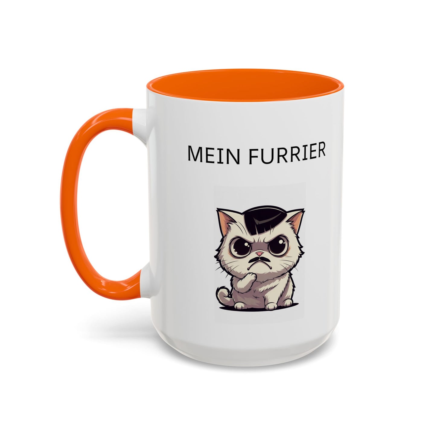 Mein Furrier Coffee Mug — Funny Grumpy Cat Accent Mug (11oz & 15oz)