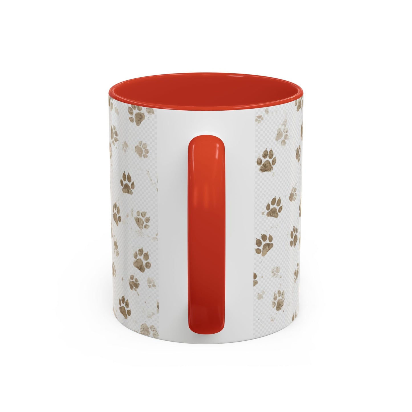 Coffee Mug - "Keep Your Dirty Paws Off My Coffee" Paw Print Accent Mug