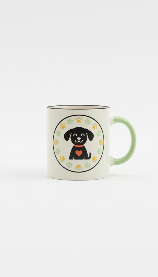 Ceramic Mug with Mischievous Message