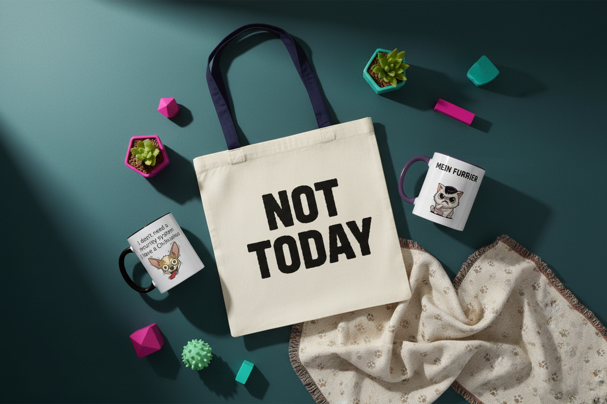 Hero 2 Lifestyle with Not Today Tote